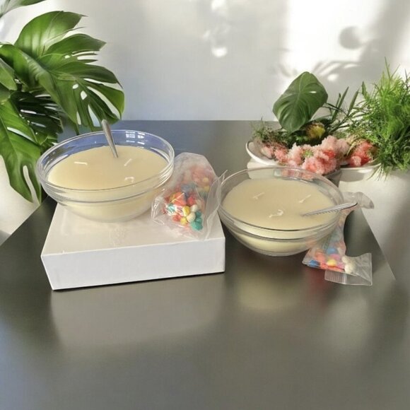 Candles NWT - 2 Pk Burberry London England Cereal Candles. - Picture 1 of 5